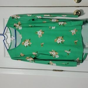 EUC LuLaRoe Lynnae top sz Large